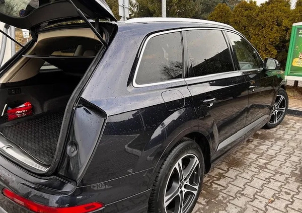 Audi Q7 cena 154000 przebieg: 189000, rok produkcji 2017 z Ostróda małe 154